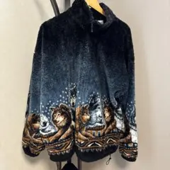 お取り置き ザラ メンズ ボアジャケット 狼 雪山 - メルカリ