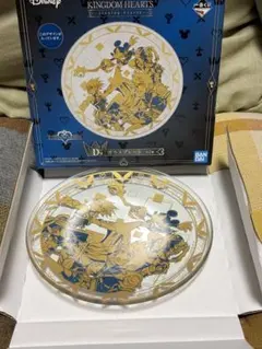 【キングダムハーツ】Linking Hearts 一番くじ ガラスプレート D賞