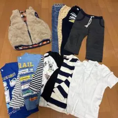 110㎝　男の子　12点 まとめ売り　セット 秋服 冬服