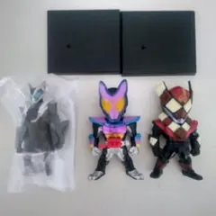 コンバージ仮面ライダー ガヴ ヴァレン 중고 2種 仮面ライダーマイス 新品 미개봉