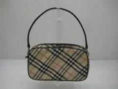 【極美品】バーバリー ブルーレーベル ポーチ チェック柄 2025年最新】BURBERRY BLUE LABEL レディース ポーチの人気