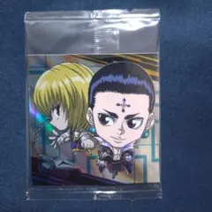 HUNTER × HUNTER ウエハースチョコ ステッカー クラピカ クロロ - メルカリ