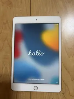 Apple iPad mini 4 128GB Wi-Fiモデル ゴールド