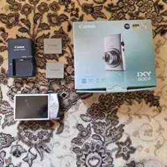 箱付き】 Canon IXY 650 純正充電器バッテリーストラップ説明書付き