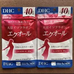 DHC☆大豆イソフラボンエクオール☆40日分☆2袋のサムネイル