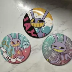 アメイジングデジタルサーカス ジャックス 描き下ろし 缶バッジ - メルカリ