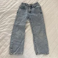 キッズ デニム ジーパン ライトブルー 120cm