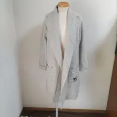 イズスカラー ロングカーディガン 刺繍 スカラー