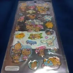 【正規品】日焼けサンリオキャラクターズ　ドロップジュエリーシール