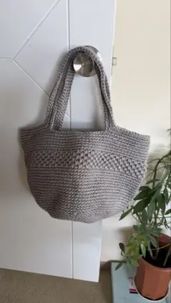 麻紐バッグ♡ハンドメイド ♡麻ひもバッグ