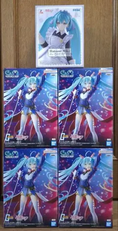 ガンダム45周年×初音ミク クラシカルメイド フィギュア 5体セット