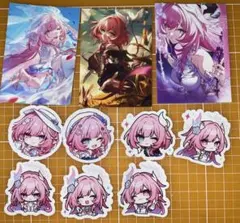 崩壊スターレイル　即購入不可　防水ステッカー　キュレネ①