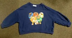 韓国子供服　長袖トレーナー m&m くま110 サイズ9　lemon:j