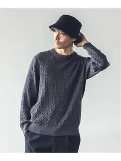 カシミヤミックスケーブルニット GLOBAL WORK グローバルワークのサムネイル