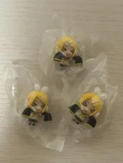 デスクトップフィギュア初音ミク リン 3個
