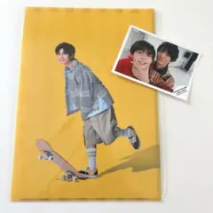 なにわ男子 長尾謙杜 なにわのにわ クリアファイル