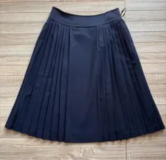 Te chichi プリーツスカート　ネイビー　38