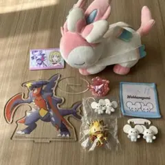 ポケモンまとめ売り　すやすやフレンドニンフィア　ワッカネズミ　エーフィ　他