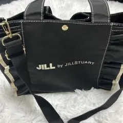 JILL by JILLSTUART フリル トートバッグ ブラック　付録