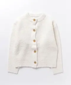 BEAUTY&YOUTH アイボリー ウールカーディガン