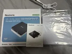 Nexmora ポータブルDVDドライブ LT-800