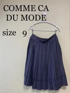 COMME CA DU MODE コムサデモード　ひざ下プリーツスカート　9のサムネイル