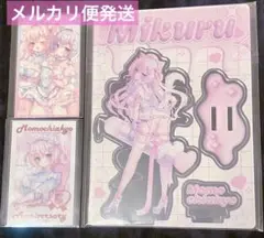 桃稚ちあ　オンラインくじ　A賞 二層A4アクリルパネル　1 桃稚ちあ ももちあ教 オンラインくじ ミニ色紙 - メルカリ