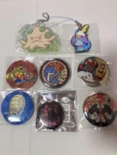 ポケモン キーホルダー 缶バッジ まとめ売り - メルカリ