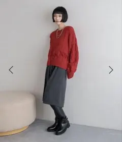 ケーブルフリンジshort丈