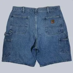 Carhartt デニム ペインターハーフパンツ 皮パッチのサムネイル