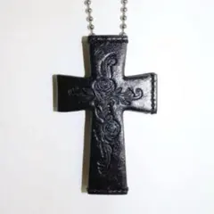 sculptor ネックレス 十字架 クロス チャコールグレー sculptor 十字架ネックレス クロスウォレット チャコールグレー