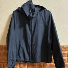 【UNIQLO】ポケッタブルUVカットパーカ ネイビー M 付属袋付き