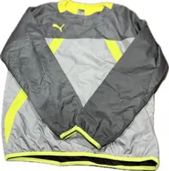Puma ピステ・ウィンドブレーカー グレー/イエロー150