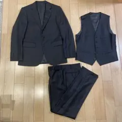 TAKEO KIKUCHIダークグレー スーツ3点セット