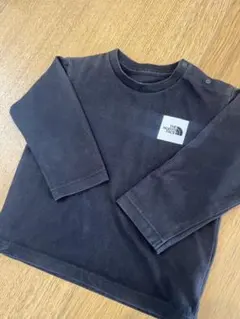 THE NORTH FACE ブラック長袖カットソー　90センチ