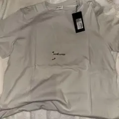 SAINT LAURENT 刺繍ロゴ Tシャツ ホワイトのサムネイル
