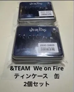 &TEAM andTEAM We on Fire ティンケース　缶　2個セットのサムネイル