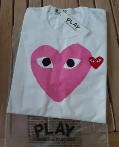 M 正規品PLAY COMME des GARÇONS Mピンクハート Tシャツ - メルカリ