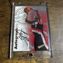 Stacey Augmon サイン入りオートグラフカード　NBA