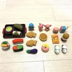 おもしろ消しゴム　おもちゃ消しゴム￼ ごっこ遊び　まとめ売り￼