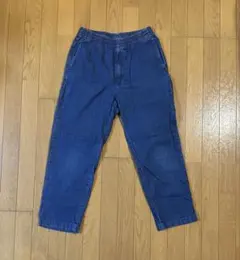 UNIQLO　イージー リラックス アンクルパンツ　デニム S　160