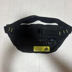adidas ボディバッグ ブラック イエロー