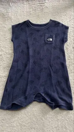 THE NORTH FACE ロンパース 80 ネイビー