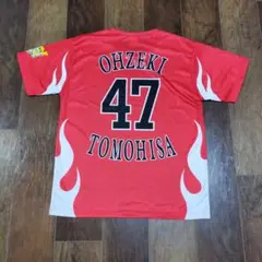 ソフトバンクホークス　カチドキレッドTシャツ　【大関友久】