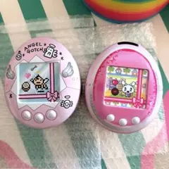 たまごっち缶　チョコ缶　てんしっち　ラブリっち