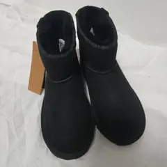難あり【emu】ムートンブーツ　ブラック