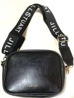 JILL STUART ブラック ショルダーバッグ
