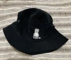 CUNE キューン うさぎ つば広ハット / ブラック / 日よけ帽子 CUNE キューン うさぎ つば広ハット / ブラック / 日よけ帽子