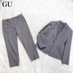 ジーユー パンツ スーツ セットアップ