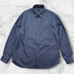 TRフラノ ジャストルーズ レギュラーカラー シャツ -ストレッチ・防シワ-